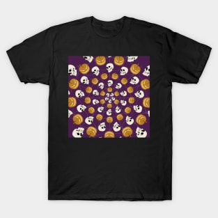 Skulls n pumpkins T-Shirt